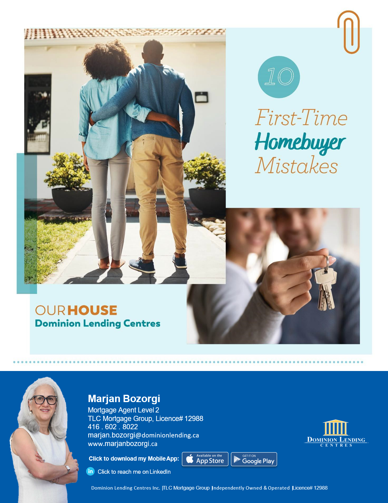 10 First -Time Homebuyer Mistakes (PDF Format)